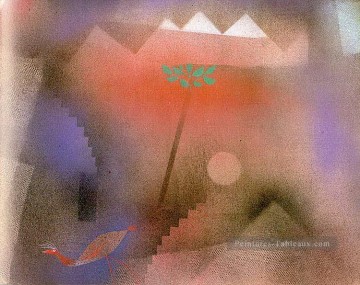 Oiseau s’éloignant Paul Klee Peinture à l'huile